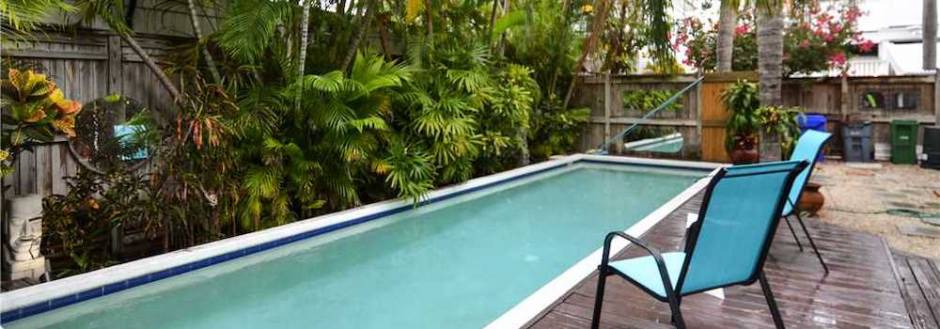 Private pool vacation rental key west